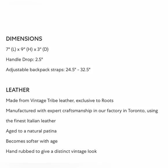 Roots Tribe Mini Backpack - Picture 16 of 16